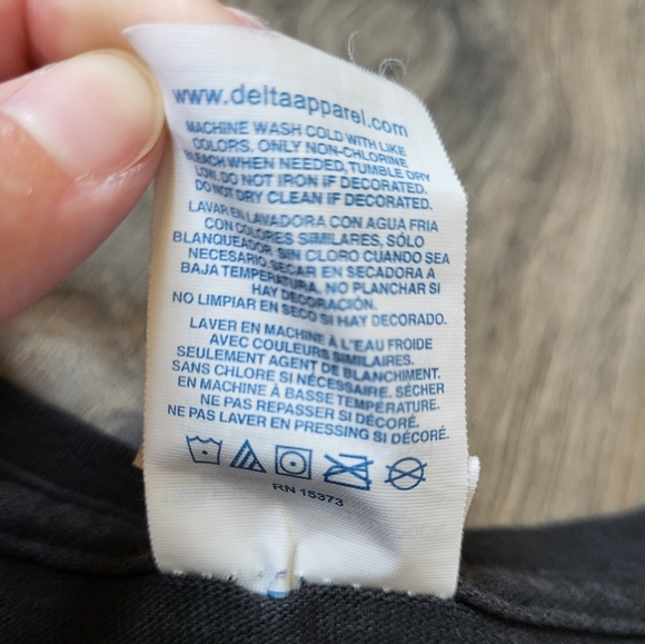 This is My Happy Face T-shirt Black {Large} - Picture 4 of 5